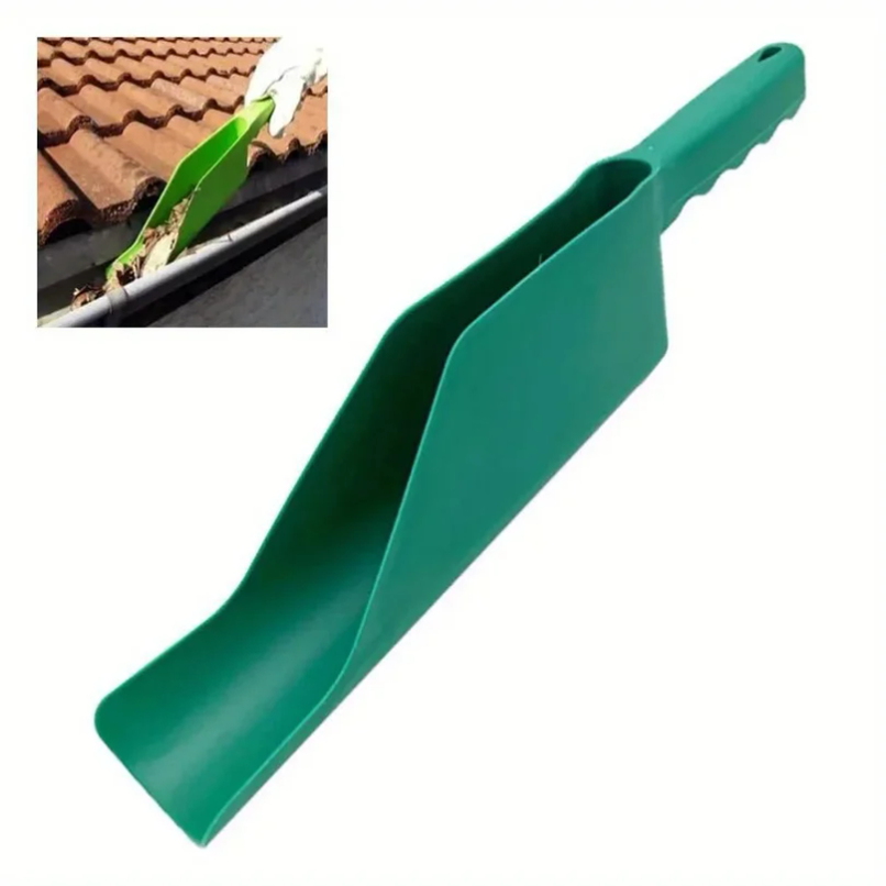 Soil Scoop Tool - ที่ตักขยะในรางน้ำฝน 1 ชิ้น, อุปกรณ์ทำความสะอาดหลังคา, ใช้งานได้หลากหลาย, กำจัดเศษขยะ,