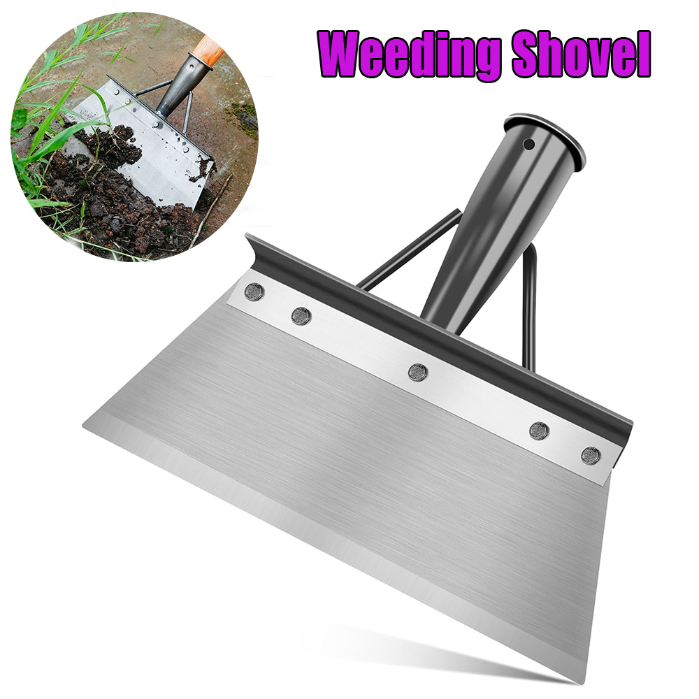 Soil Scoop Tool - พลั่วกำจัดวัชพืช สแตนเลส พลั่วกำจัดวัชพืชอเนกประสงค์ เครื่องมือทำสวน กำจัดมอส อุปกรณ์ทำสวนกลางแจ้ง