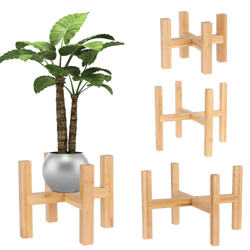 Bonsai Garden Display - Bonsai ขาตั้งจอแสดงผลถาดไม้ไผ่ยืนไม้ผู้ถือกระถางดอกไม้พืชไม้ Rack บ้านตกแต่งสวนอุปกรณ์