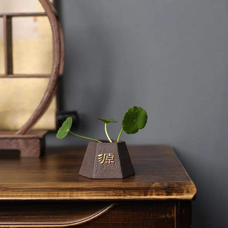 Creative ดินสีม่วงสีม่วงสัตว์เ - Bonsai Garden Ornaments บทวิจารณ์และราคา