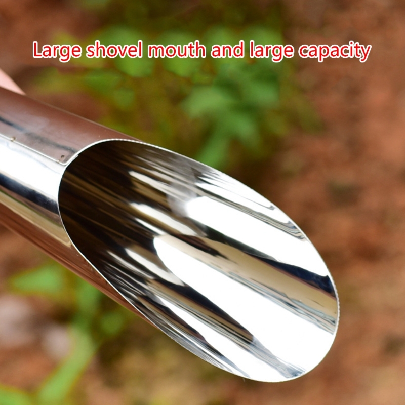 ดิน Scoops สแตนเลสพลั่วโลหะ พล - Soil Scoop Tool บทวิจารณ์และราคา