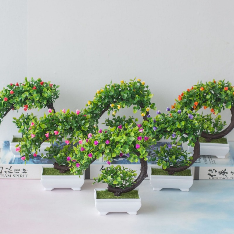 ต้นบอนไซเทียมพลาสติกยอดนิยม ต้ - Bonsai Garden For Home บทวิจารณ์และราคา