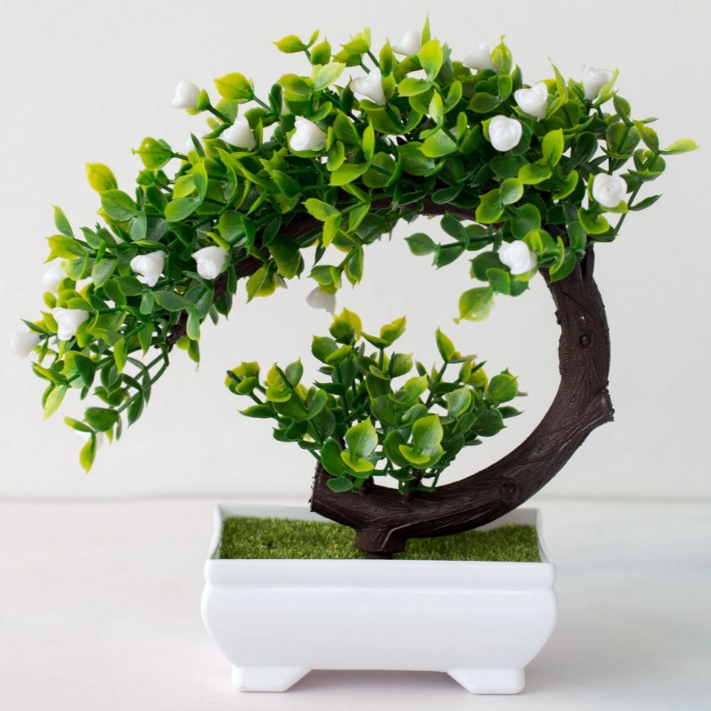 ต้นบอนไซเทียมพลาสติกยอดนิยม ต้ - Bonsai Garden For Home บทวิจารณ์และราคา