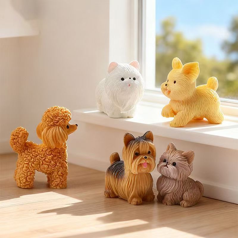 ตุ๊กตาหมาพุดเดิ้ลน่ารัก ของตกแ - Bonsai Garden Art บทวิจารณ์และราคา