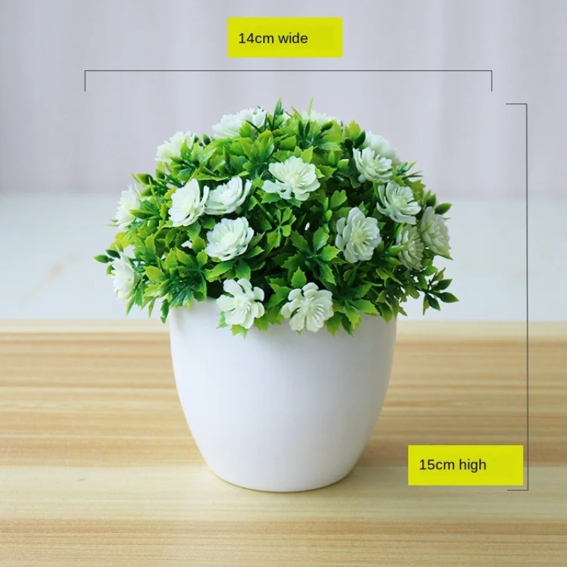 1Pcประดิษฐ์พืชBonsaiดอกไม้พืชด - Bonsai Garden For Home บทวิจารณ์และราคา