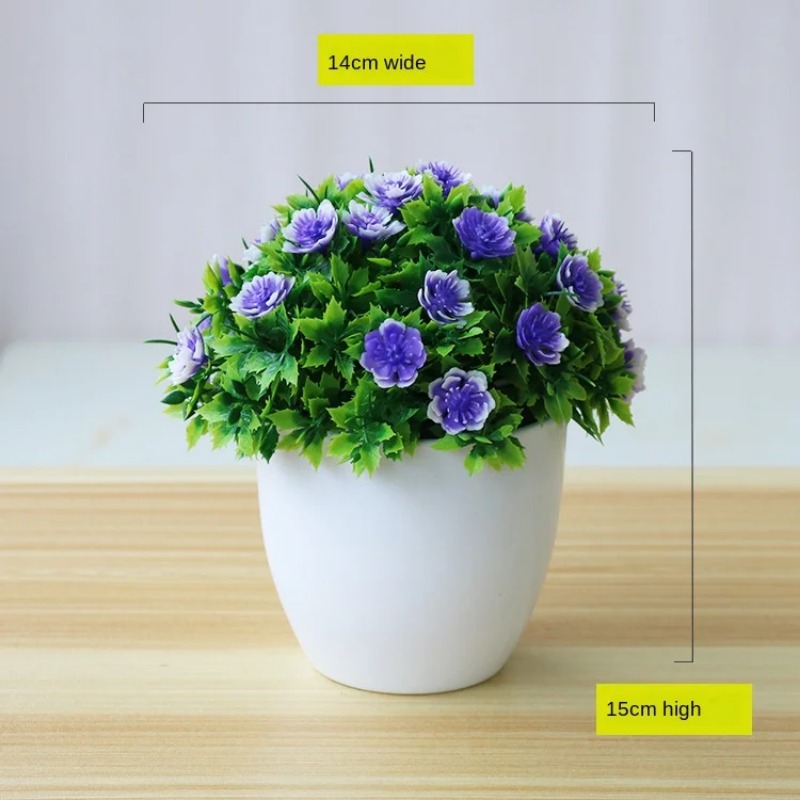 1Pcประดิษฐ์พืชBonsaiดอกไม้พืชด - Bonsai Garden For Home บทวิจารณ์และราคา