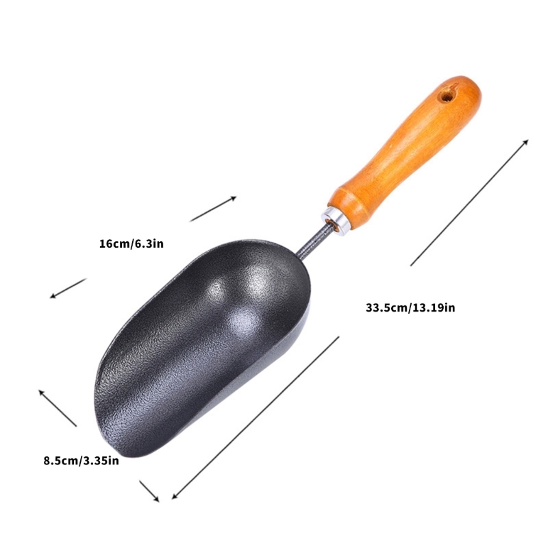 Y6GD สวนเครื่องมือ Ergonomic H - Soil Scoop Tool บทวิจารณ์และราคา