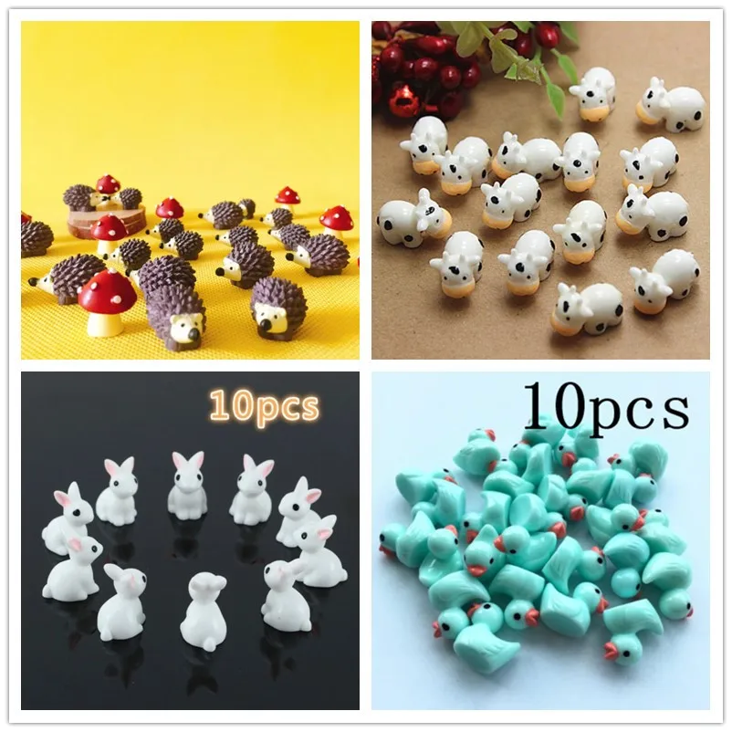 10Pcs/Hedgehog และวัว/สัตว์น่า - Bonsai Garden Art บทวิจารณ์และราคา