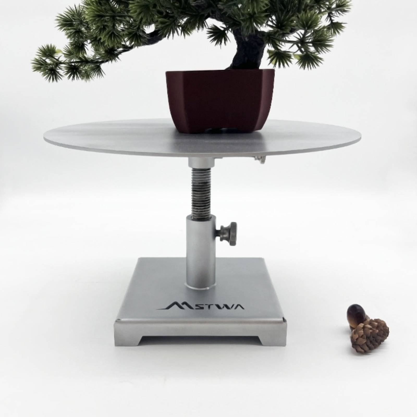 ขาตั้งบอนไซพร้อมฐานหมุนปรับระด - Bonsai Garden Display บทวิจารณ์และราคา
