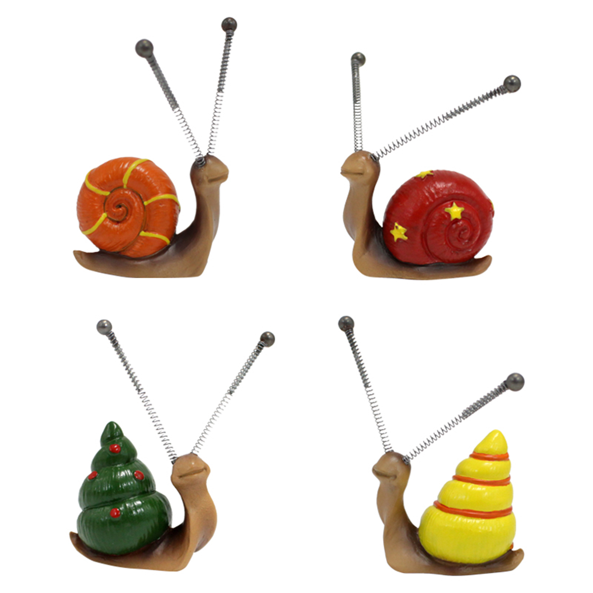 4 ชิ้น, Mini Snail ประติมากรรม - Bonsai Garden Art บทวิจารณ์และราคา