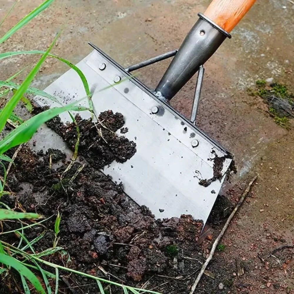 พลั่วกำจัดวัชพืช สแตนเลส พลั่ว - Soil Scoop Tool บทวิจารณ์และราคา