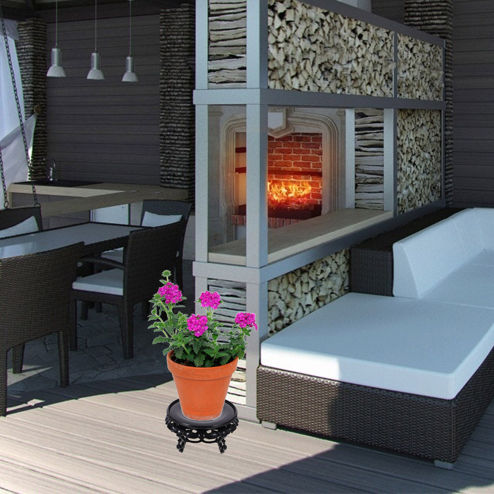 แท่นวางต้นไม้เรซินสำหรับต้นไม้ - Bonsai Garden Display บทวิจารณ์และราคา