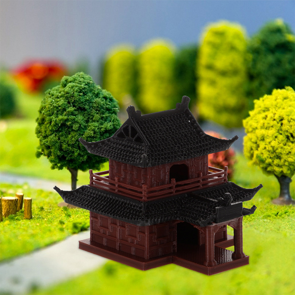 รูปปั้นเจดีย์จิ๋ว งานฝีมือประด - Bonsai Garden Display บทวิจารณ์และราคา