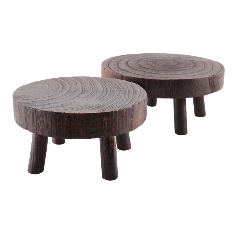 ABHU 2 ชิ้น ขาตั้งไม้ขนาดเล็กส - Bonsai Garden Display บทวิจารณ์และราคา