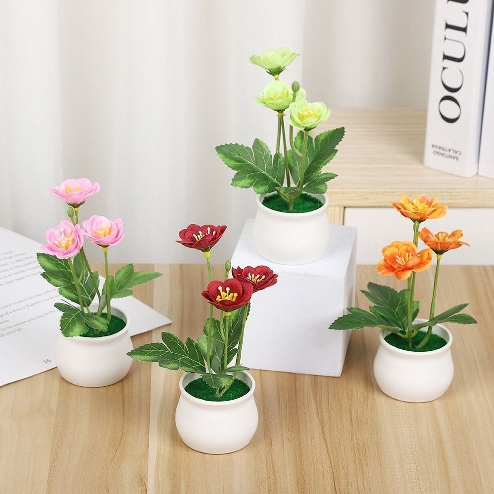 ต้นพลัมประดิษฐ์พร้อมกระถาง ตกแ - Bonsai Garden Display บทวิจารณ์และราคา