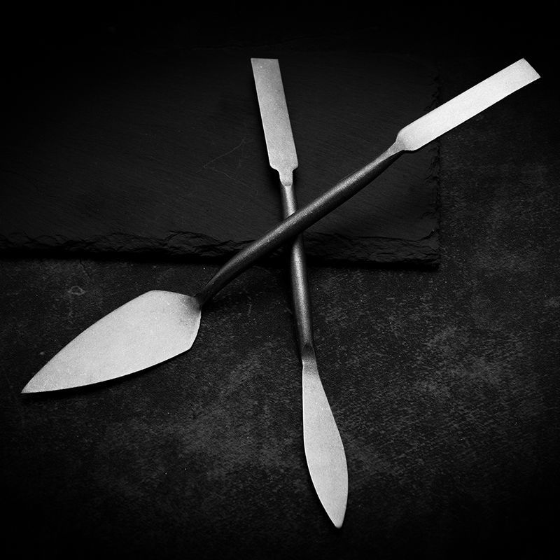 Double-Headed มีดแกะสลักเหล็กแ - Soil Scoop Tool บทวิจารณ์และราคา