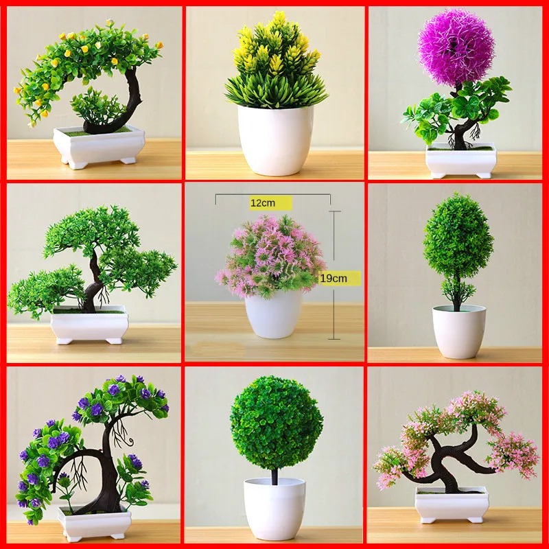 ต้นไม้ประดิษฐ์ขนาดเล็กในกระถาง - Bonsai Garden For Home บทวิจารณ์และราคา