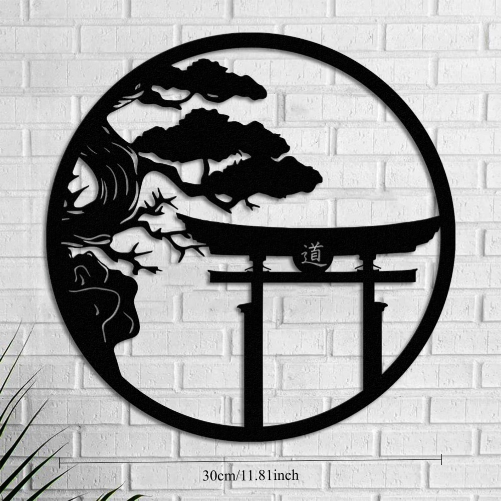 งานศิลปะติดผนังรูปต้นซากุระโลห - Bonsai Garden Art บทวิจารณ์และราคา