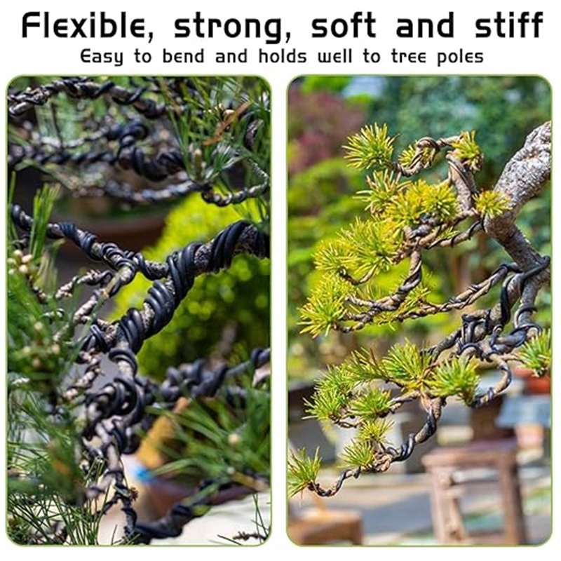 ลวดอลูมิเนียมสีดำขนาด 1 มม. ยา - Bonsai Garden Art บทวิจารณ์และราคา