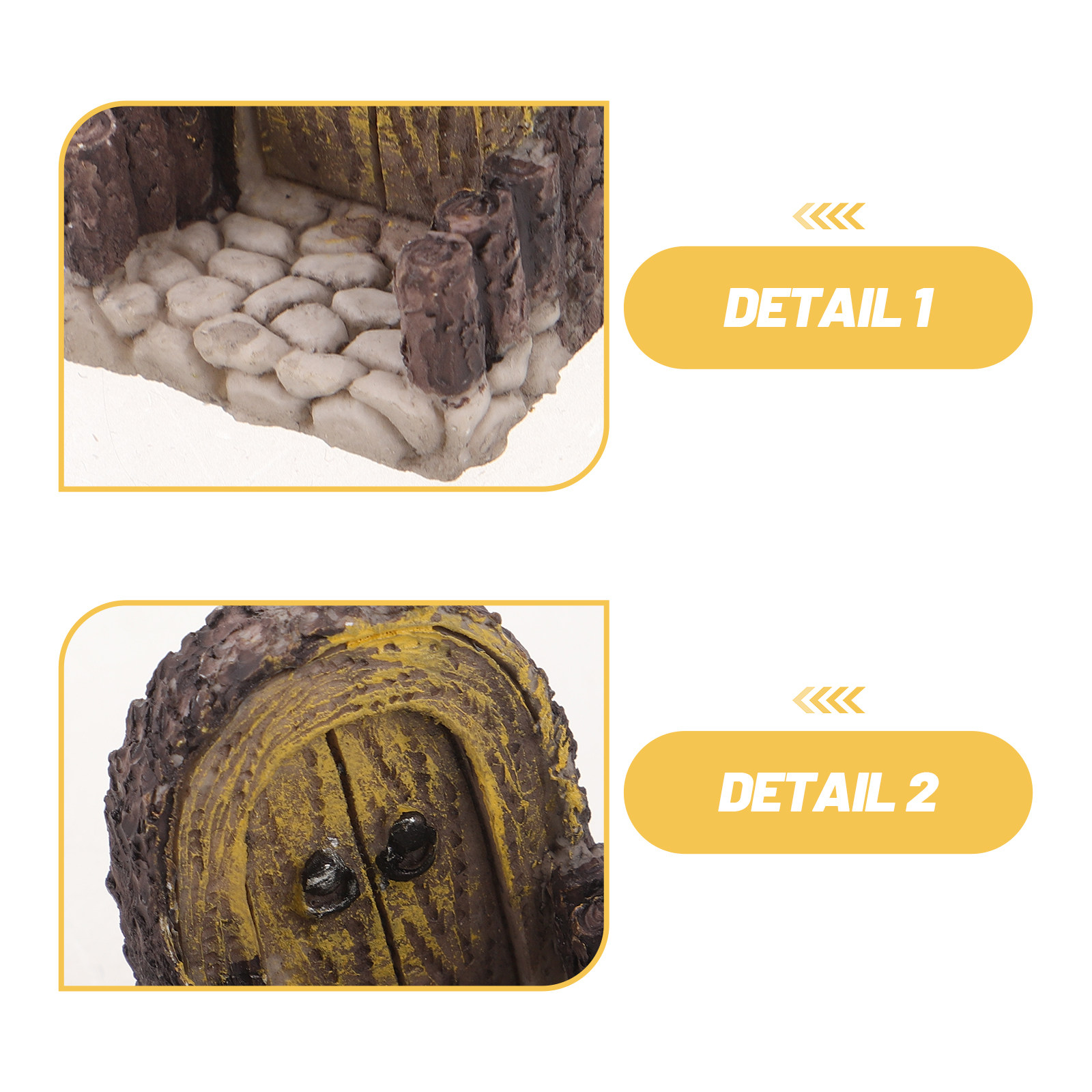 ประตูไม้จิ๋วสำหรับตกแต่งสวนขนา - Bonsai Garden Art บทวิจารณ์และราคา
