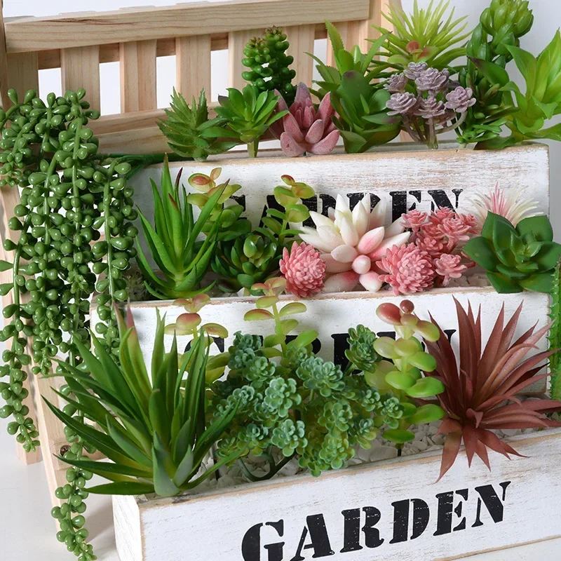 10/20 ชิ้น พีวีซี ต้นไม้จำลอง  - Bonsai Garden For Home บทวิจารณ์และราคา